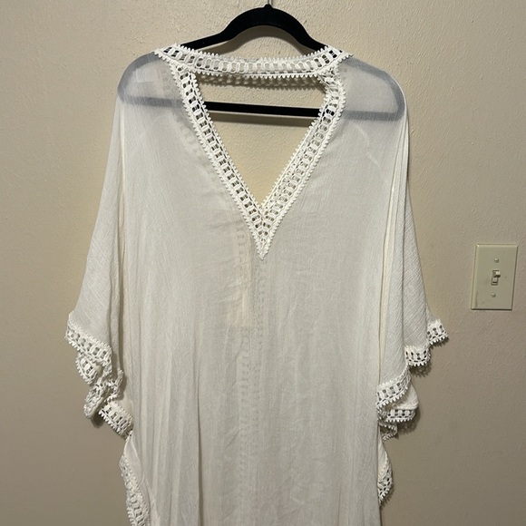 Eberjey Summer Of Love ilda Cover Up In Cloud Size Large - Picture 6 of 9